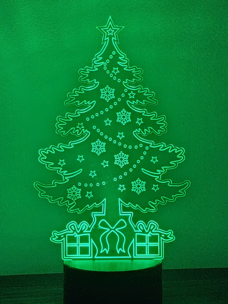 Christams Tree 3D LED Lamp