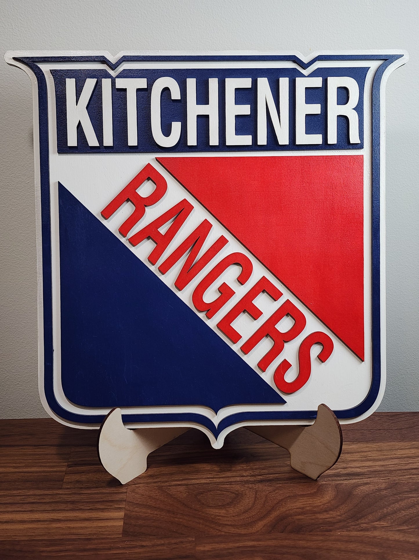Laser Cut Kitchener Rangers Sign