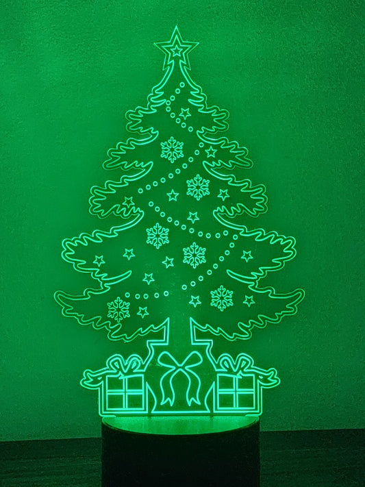 Christams Tree 3D LED Lamp