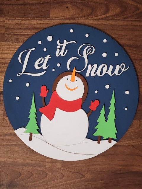 Let It Snow with Snowman