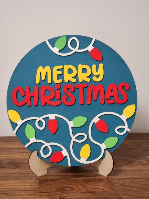 Merry Christmas with Lights